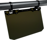 AXIA MODNDSVT-BK 12 x 8 Narrow Mount Sun Visor with Tinted Shield for Off-Road Vehicles