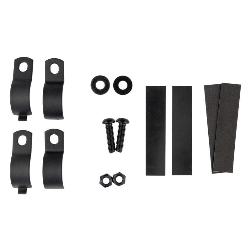 DS18 RYDERBT Bluetooth Handlebar Mount Speakers for Motorcycles - 2.5 Inch Full-Range Amplified Class D Audio System with USB Port and Water Resistance