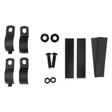 DS18 RYDERBT Bluetooth Handlebar Mount Speakers for Motorcycles - 2.5 Inch Full-Range Amplified Class D Audio System with USB Port and Water Resistance