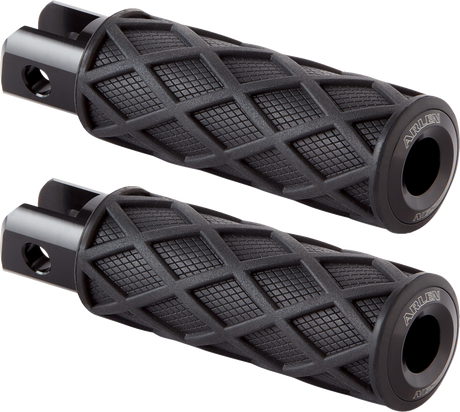 ARLEN NESS Diamond Foot Pegs - Driver - Black 400-051