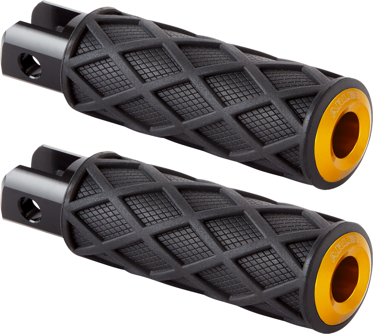 ARLEN NESS Diamond Foot Pegs - Driver - Gold 400-057