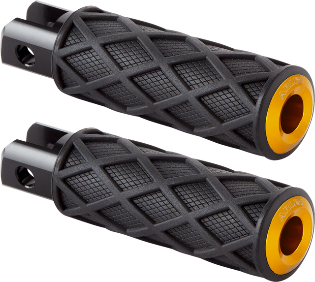 ARLEN NESS Diamond Foot Pegs - Driver - Gold 400-057