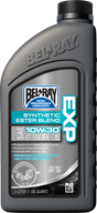 BEL-RAY EXP Synthetic Blend 4T Oil 10W-30 - 1 Liter for Motorcycle Engines
