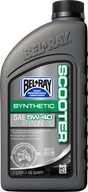 BEL-RAY Full Synthetic Scooter Oil 5W40 - 1 Quart, Part Number 303063150160, Compatible with Most 50cc to 250cc Scooters