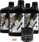 KLOTZ OIL Oil Change Kit - Kawasaki - 10W-40 KU-109