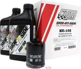 KLOTZ OIL Oil Change Kit - Polaris - 5W/50 KU-108