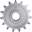 MOOSE OFFROAD Front Sprocket 15 Tooth for Kawasaki and Suzuki - Part #26-3132-15CRMO