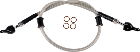 Moose Offroad Stainless Steel Brake Line K02-1-045/P for Jeep Wrangler and Toyota Tacoma