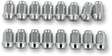ITP Lug Nuts - 60° Tapered - Chrome - 3/8-24 - 16 Pack ALUG13BX