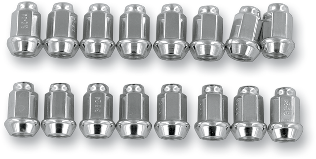 ITP Lug Nuts - 60° Tapered - Chrome - 3/8-24 - 16 Pack ALUG13BX
