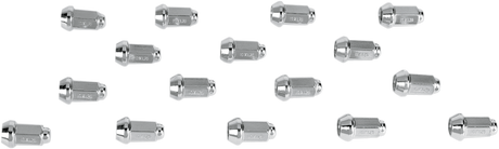 ITP Lug Nuts - 60° Tapered - Chrome - M10 x 1.25 - 16 Pack ALUG14BX