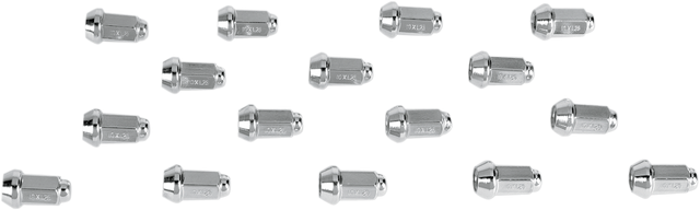ITP Lug Nuts - 60° Tapered - Chrome - M10 x 1.25 - 16 Pack ALUG14BX