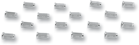 ITP Lug Nuts - Flat - Chrome - M10 x 1.25 - 16 Pack ALUG15BX