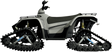 CAMSO ATV T4S Track System - Sportsman/Scrambler 6622-05-0850