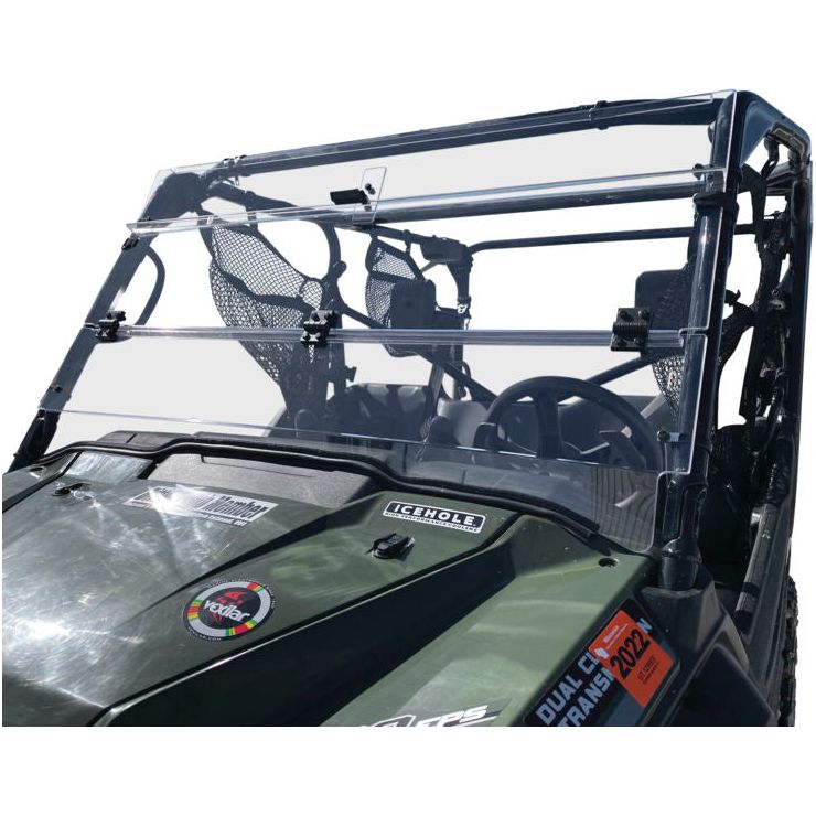 Honda Pioneer 1000 Windbreak Folding Windshield | QuadBoss