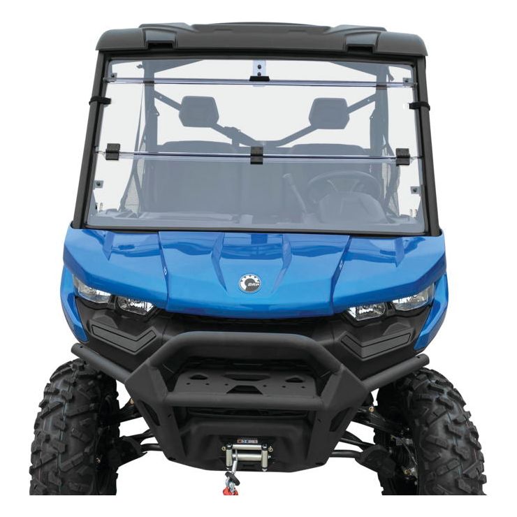 Can Am Defender HD10 Windbreak Folding Windshield | QuadBoss