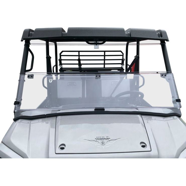 Kawasaki Mule Pro-DX Windbreak Folding Windshield | QuadBoss