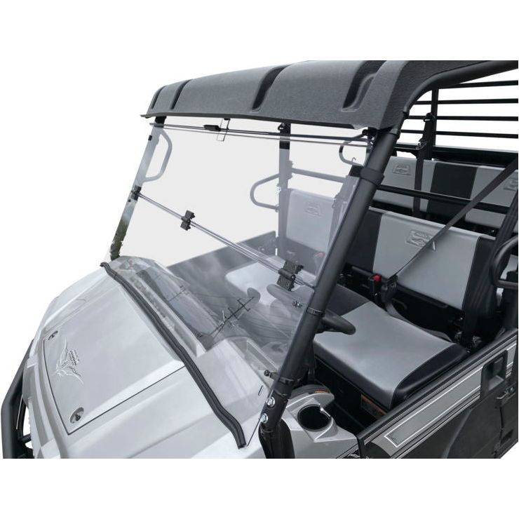 Kawasaki Mule Pro-DX Windbreak Folding Windshield | QuadBoss