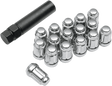 ITP Lug Nuts - 60° Tapered - Chrome - M12 x 1.50 - Splined with Key - 16 Pack ALUG20BX