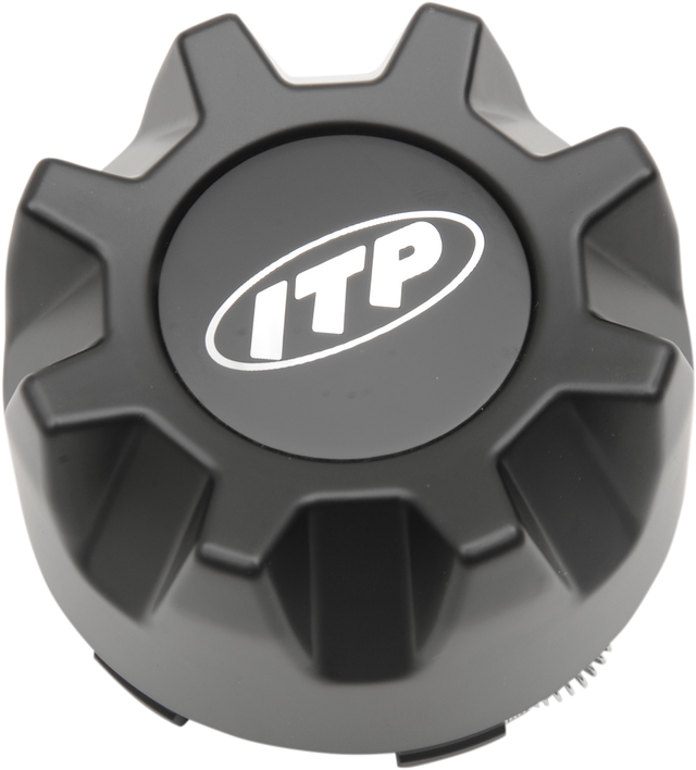 ITP Center Cap - Replacement/Wheel - Hurricane - Black C110ITP