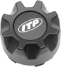 ITP Center Cap - Replacement/Wheel - Hurricane - Black C110ITP