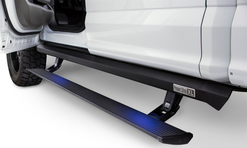 AMP Research PowerStepXL Electric Running Boards for 2022-2026 Toyota Tundra CrewMax - Black