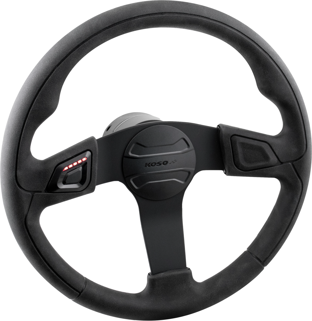 KOSO Heated Steering Wheel AY001000 for UTVs with Integrated Temperature Control