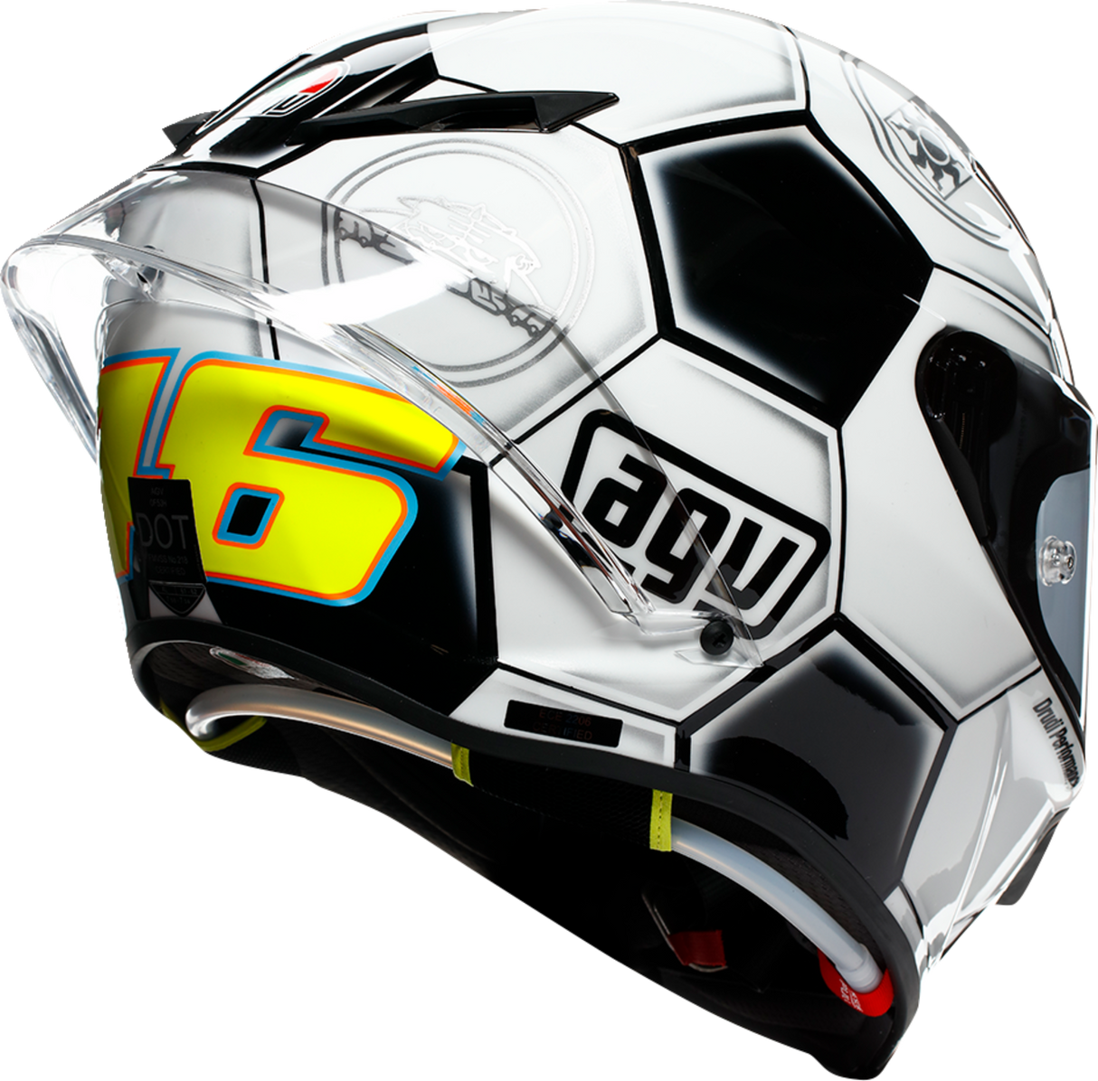 AGV Pista GP RR Helmet - Catalunya 2008 Limited Edition, Medium - Designed for Racing and Track Use