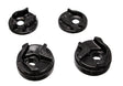 Energy Suspension 7.1112G Black Polyurethane Motor Mount Insert Set for Nissan Sentra (2002-2005) - Improved Performance and Durability
