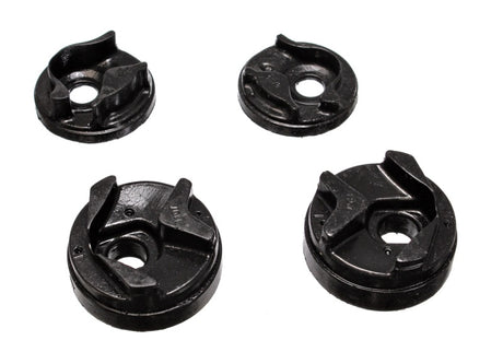 Energy Suspension 7.1112G Black Polyurethane Motor Mount Insert Set for Nissan Sentra (2002-2005) - Improved Performance and Durability
