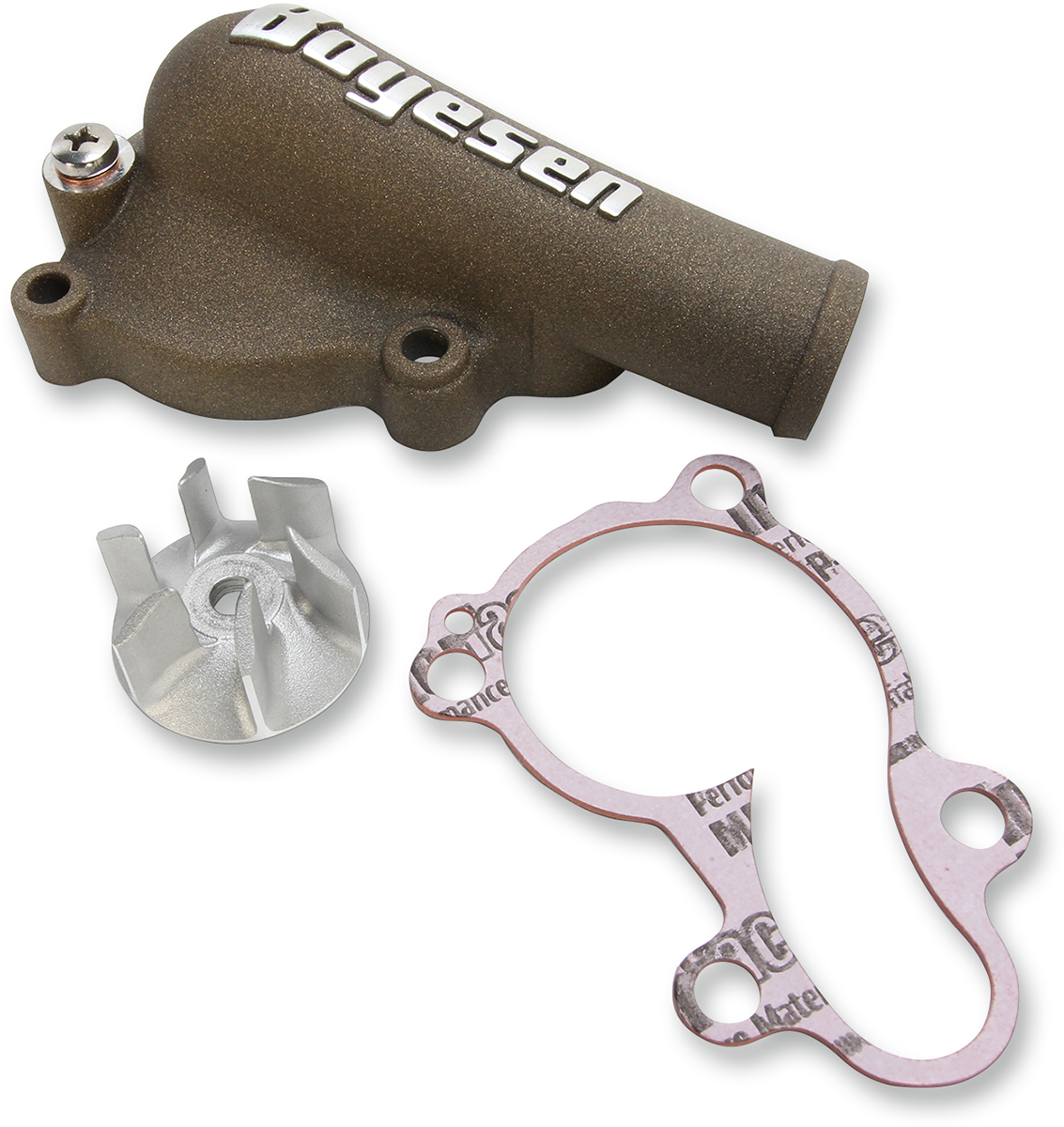 BOYESEN WPK-18AM Aluminum Water Pump Cover and Impeller Kit for Kawasaki WPK-18AM Engines