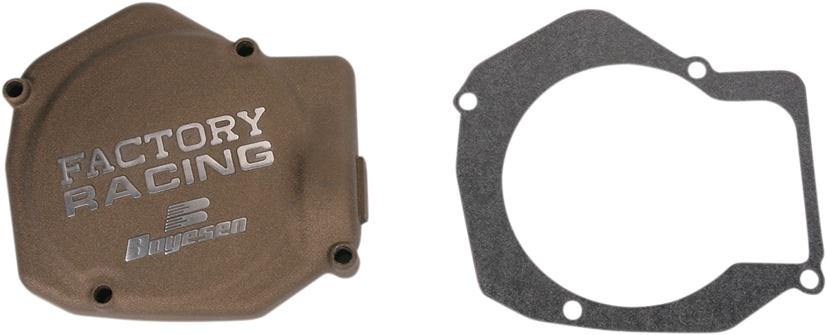 Boyesen Factory Magnesium Ignition Cover for Honda CR125R - Part SC-01AM
