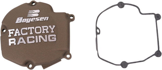 Boyesen Ignition Cover for Kawasaki KX125 - Magnesium - Part SC-11AM