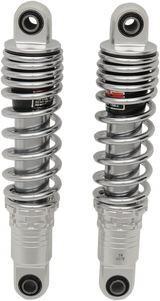 Drag Specialties Shocks Premium Ride-Height Adjustable 12-inch for Harley Davidson Touring Models - Chrome C16-0153A