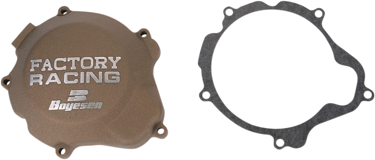 Boyesen Factory Ignition Cover for Kawasaki KX250 with Magnesium Construction (Part SC-12M)