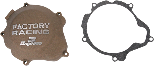 Boyesen Factory Ignition Cover for Kawasaki KX250 with Magnesium Construction (Part SC-12M)
