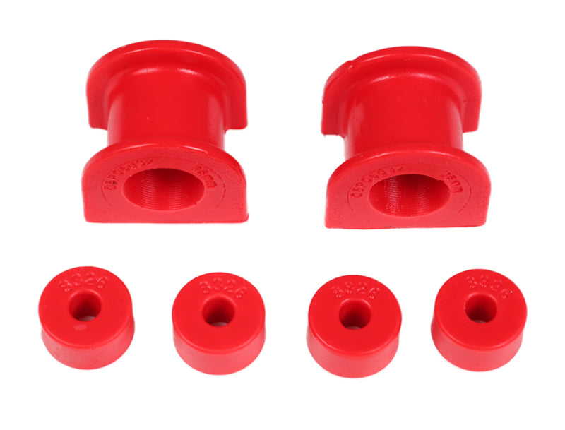 Energy Suspension 8.5141R Front Sway Bar Bushings for Toyota 4Runner (1996-2009) - Red polyurethane