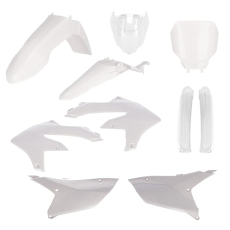 Acerbis 2024 Yamaha YZ250F & YZ450F Full Plastic Kit with Tank Cover - White