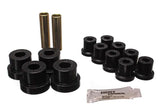 Energy Suspension Jeep Spring Bushing Set – Black for 1983-1986 Jeep CJ7 Front Leaf Springs