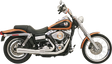 BASSANI XHAUST Road Rage Exhaust - Chrome - Short - '06-'17 FXD 13112J
