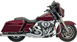 BASSANI XHAUST Megapower 2:1 Exhaust - 1-3/4" to 1-7/8" to 2" - Chrome FLH-767