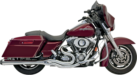 BASSANI XHAUST Megapower 2:1 Exhaust - 1-3/4" to 1-7/8" to 2" - Chrome FLH-767