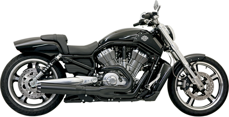 BASSANI XHAUST B1 2:1 Exhaust - Black 1V38RB