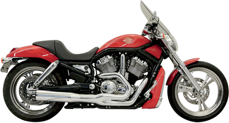 BASSANI XHAUST B1 2:1 Exhaust - Chrome 1V18R