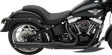 BASSANI XHAUST B1 2:1 Exhaust - Black 1S18RB