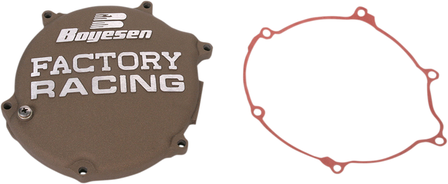 BOYESEN Magnesium Clutch Cover for Kawasaki CC-11AM - Lightweight Race Performance