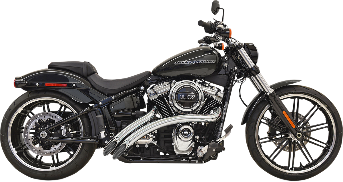 BASSANI XHAUST Radial Sweepers Exhaust System - Chrome 1S21F