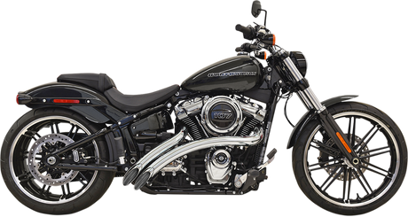 BASSANI XHAUST Radial Sweepers Exhaust System - Chrome 1S21F