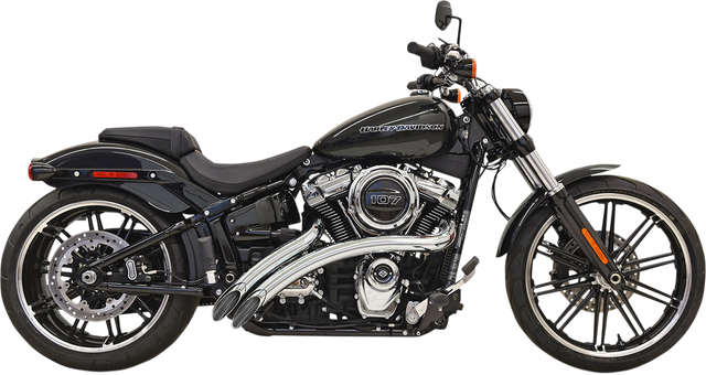 BASSANI XHAUST Radial Sweepers Exhaust System - Chrome 1S21F