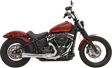 BASSANI XHAUST 2-into-1 Road Rage Exhaust System - Chrome 1S72R